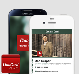 Ciao Card - You're last business card