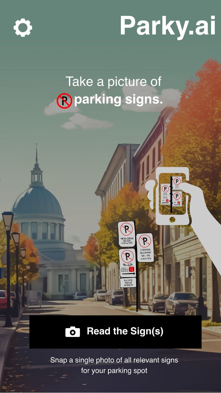 Parky.ai - iOS app to read parking signs