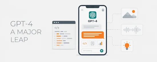 GPT-4 as a major leap for AI software workflows
