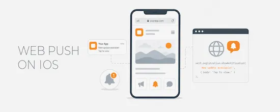 Web push notifications on iOS home screen web apps